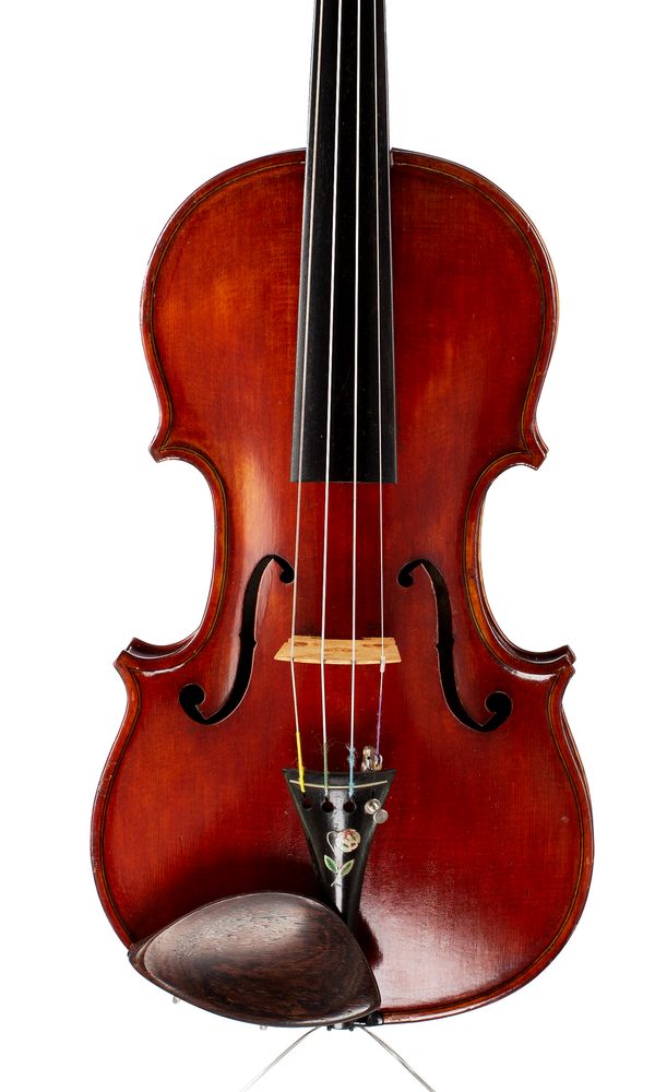 A violin, labelled Geddes Orr Cameron, Rothesay, 1901