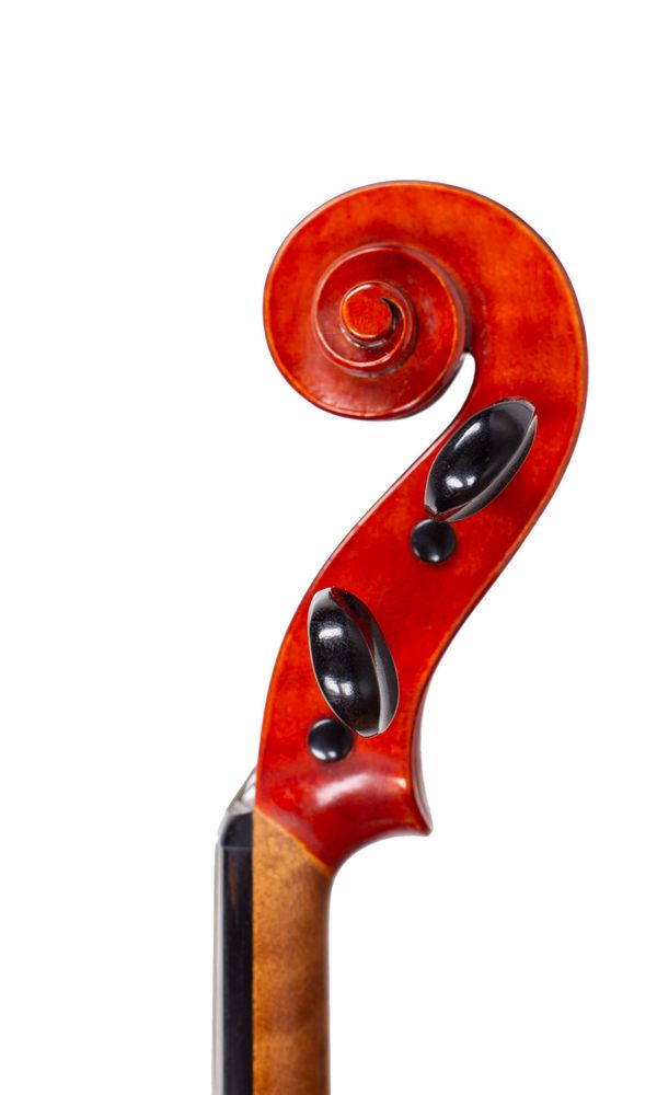 A violin by Antonio Donato, Islip, New York, 2013 - scroll