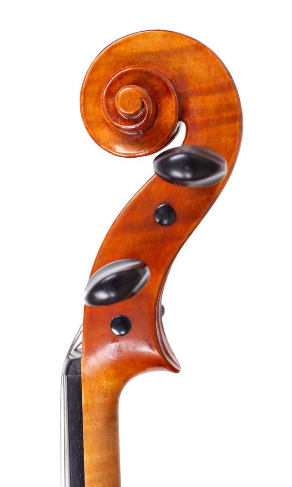 A viola by Antonio Donato, Islip, New York, 2023 - scroll