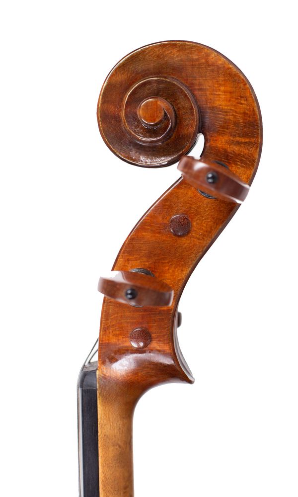 A viola by Antonio Donato, Islip, New York, 2023 - scroll