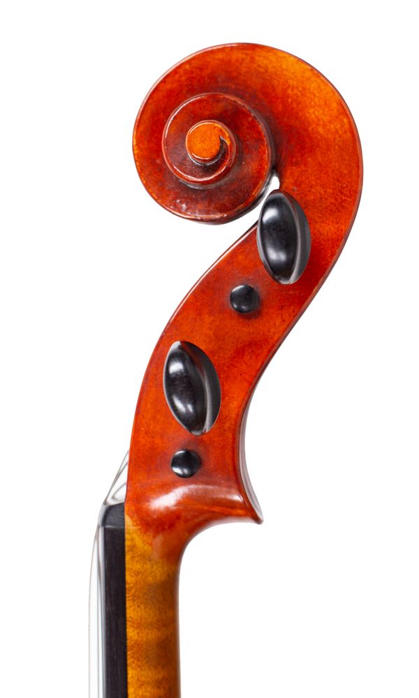A viola by Antonio Donato, Islip, New York, 2006 - scroll
