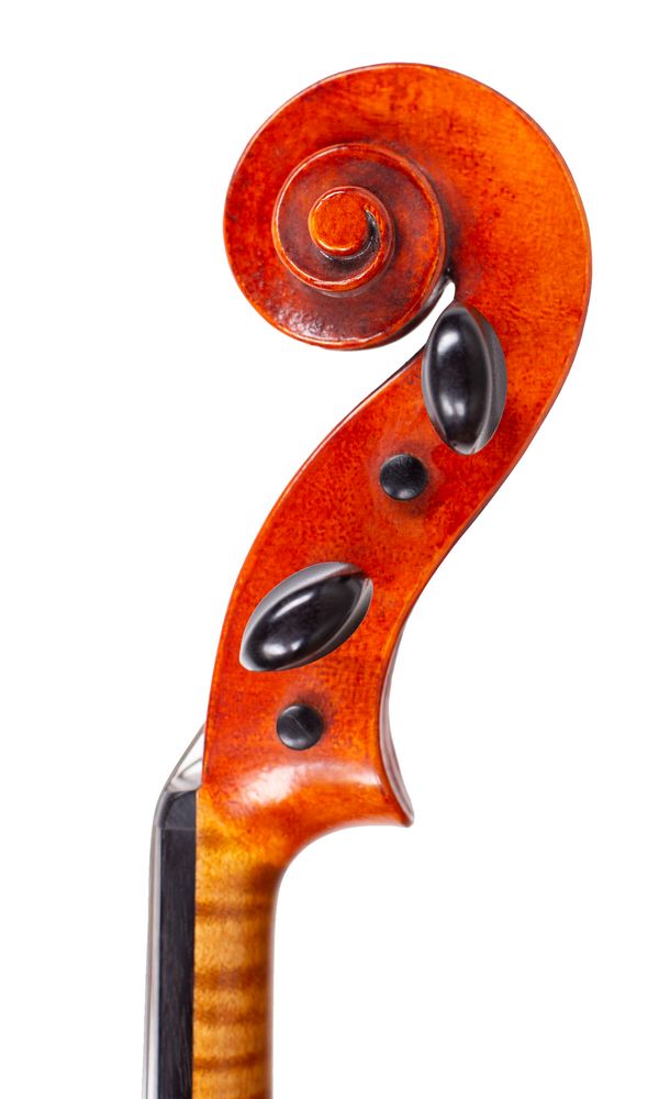 A viola by Antonio Donato, Islip, New York, 2008 - scroll