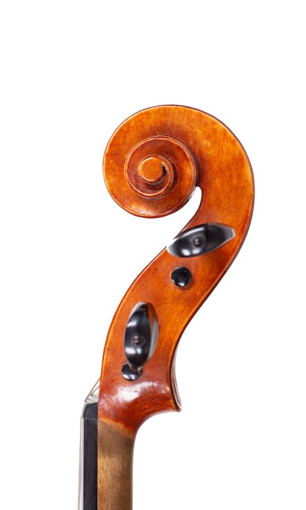 A violin by Antonio Donato, Islip, New York, 2016 - scroll