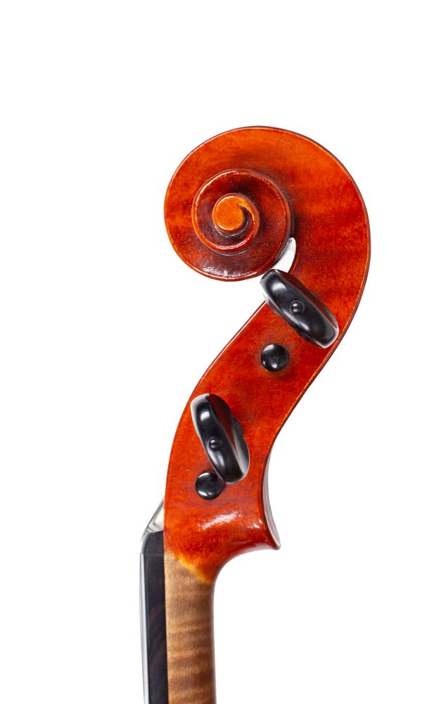 A violin by Antonio Donato, Islip, New York, 2007 - scroll