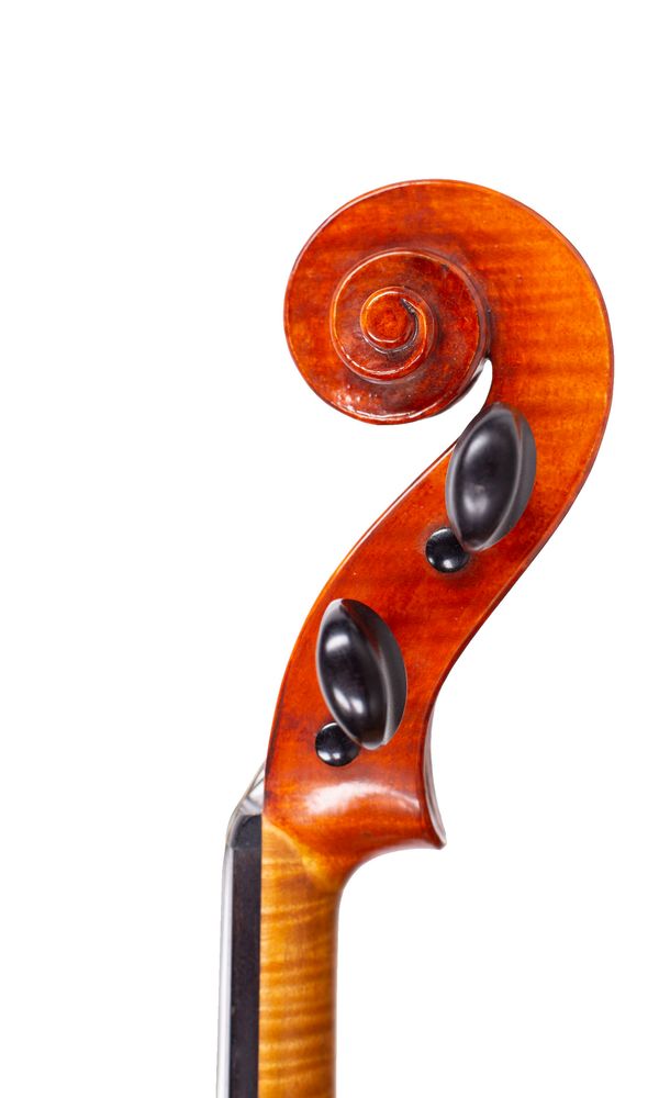 A violin by Antonio Donato, Islip, New York, 2007 - scroll