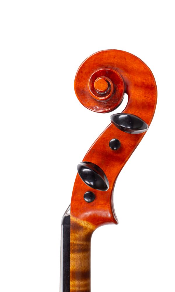 A violin by Antonio Donato, Islip, New York, 2010 - scroll