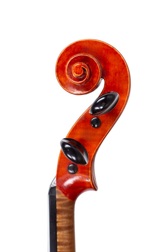 A violin by Antonio Donato, Islip, New York, 2014 - scroll