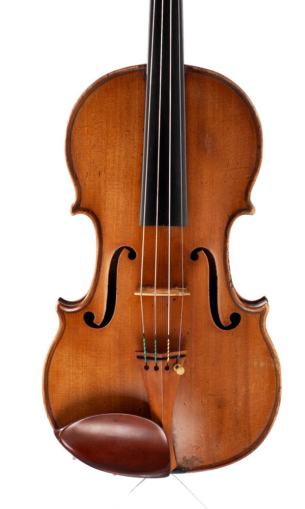 A violin, Workshops of Didier Nicolas Aine, Mirecourt, 19th Century