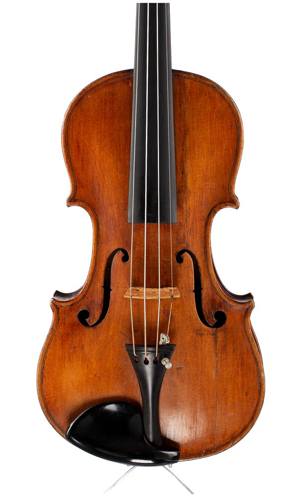 A violin, labelled Mat. Hardie & Son, Edinburgh, 1822