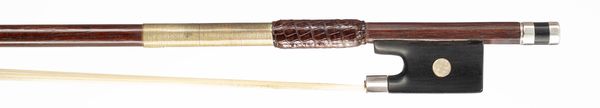 A silver-mounted violin bow by Pierre Simon, Paris, circa 1865
