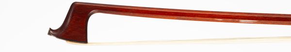 A gold-mounted presentation violin bow by Malcolm Taylor, England, 1981