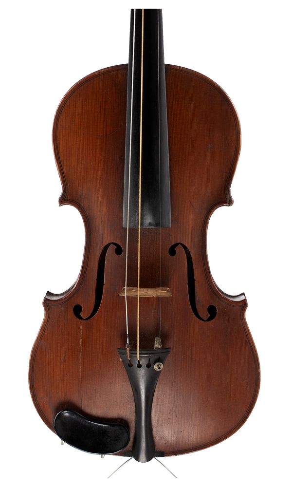 A violin, labelled Nippon