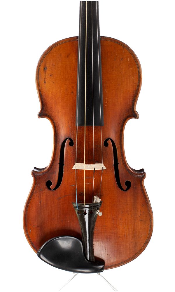 A violin, labelled Joseph Guarnerius, Cremonae, 1722
