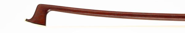 A silver-mounted viola bow, branded A Zeller