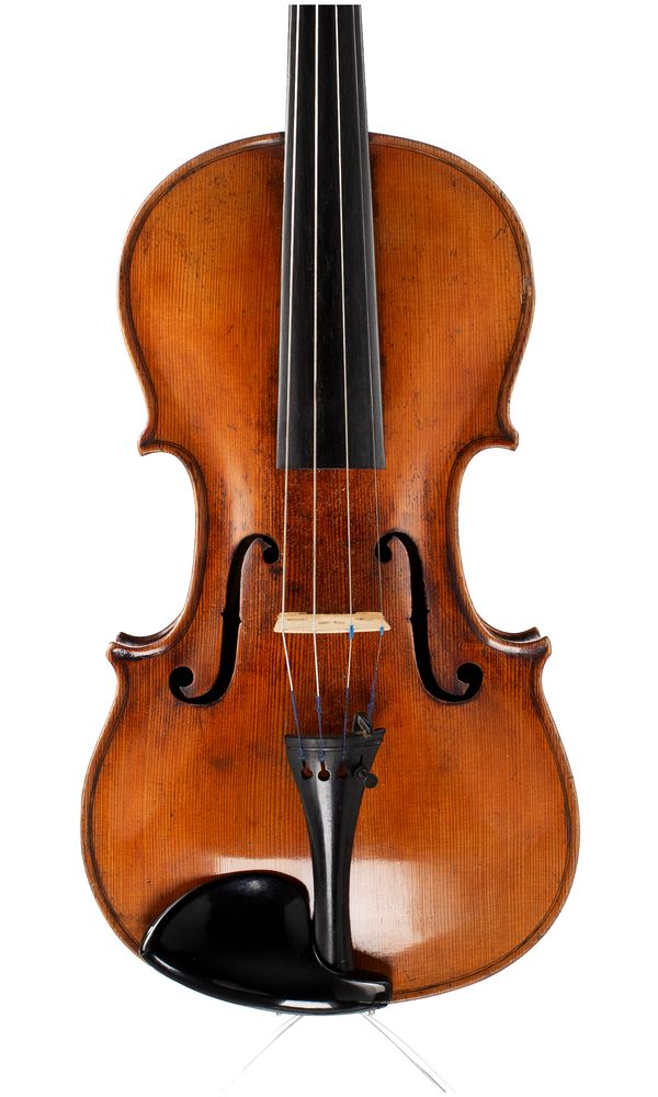 A violin, labelled Jacobus Stainer, Absam