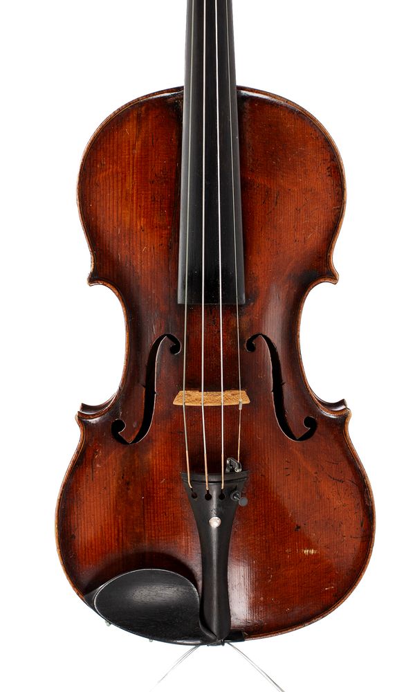 A violin, labelled William Tarr, Manchester, 1878