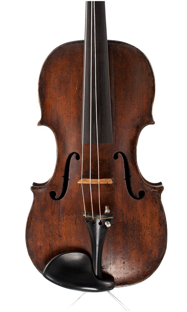 A violin, unlabelled