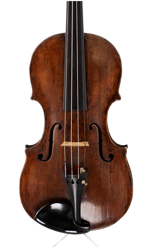 A violin, labelled Jacopo Brandini, Pisa, 1799
