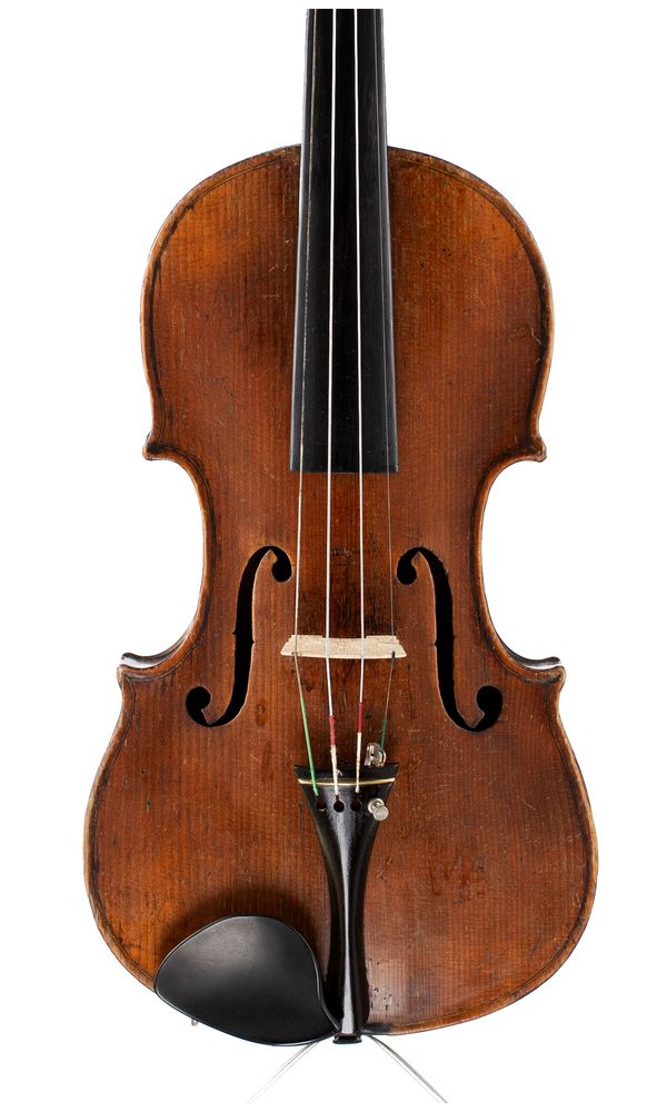 A violin, labelled Jacob Stainer, 1340