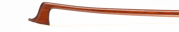 A silver-mounted violin bow by Marc Laberte, France, circa 1940