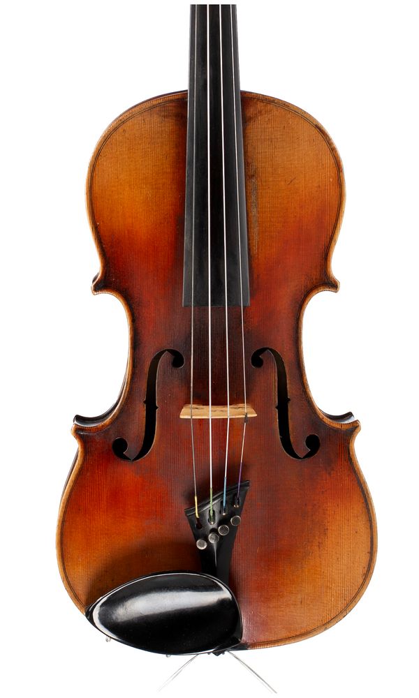 A violin, labelled Antonius Stradiuarius...