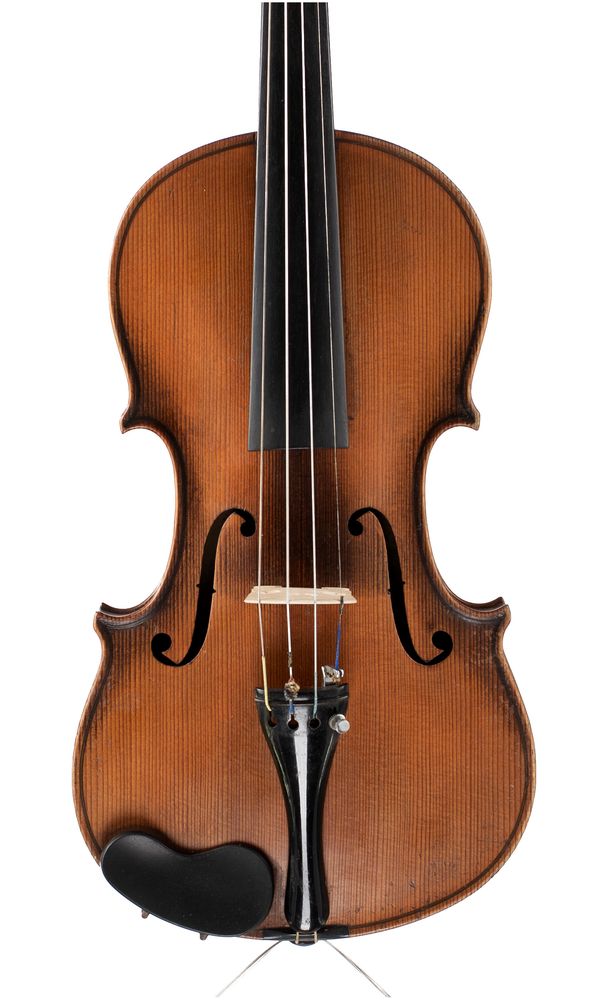 A violin, labelled Antonius Stradiuvarius...