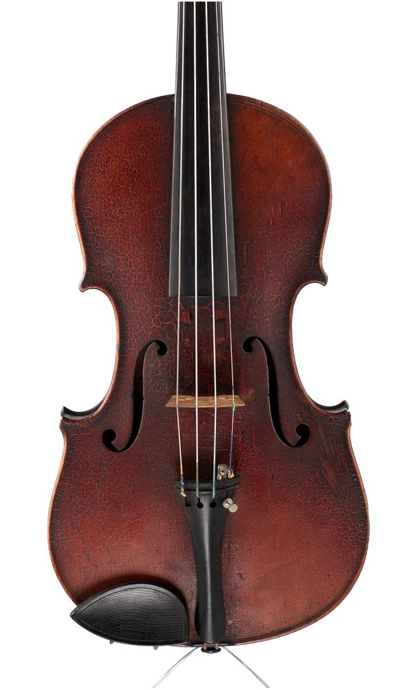 A violin, labelled Neuner & Hornsteiner, Mittenwald 1884