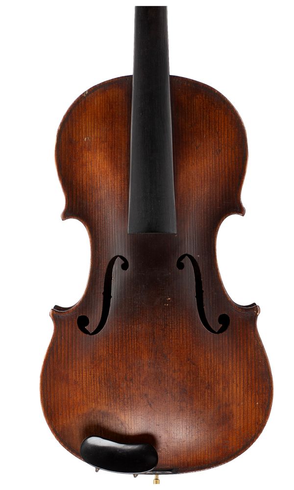 A violin, labelled Antonius Stradivarius...