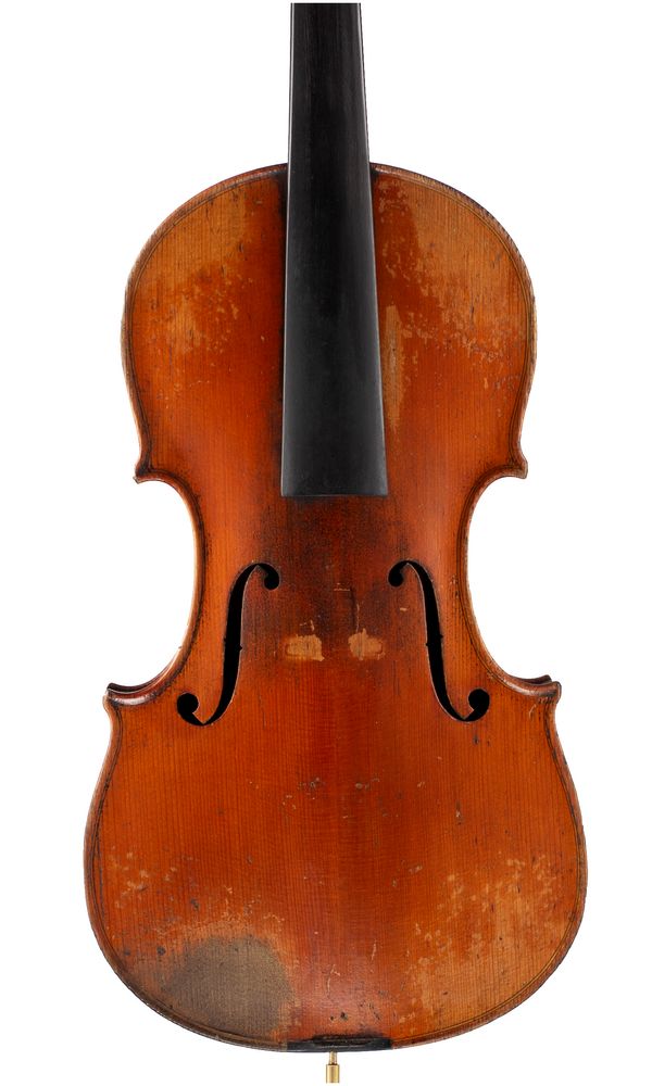 A violin, labelled Antonius Stradiuarius...