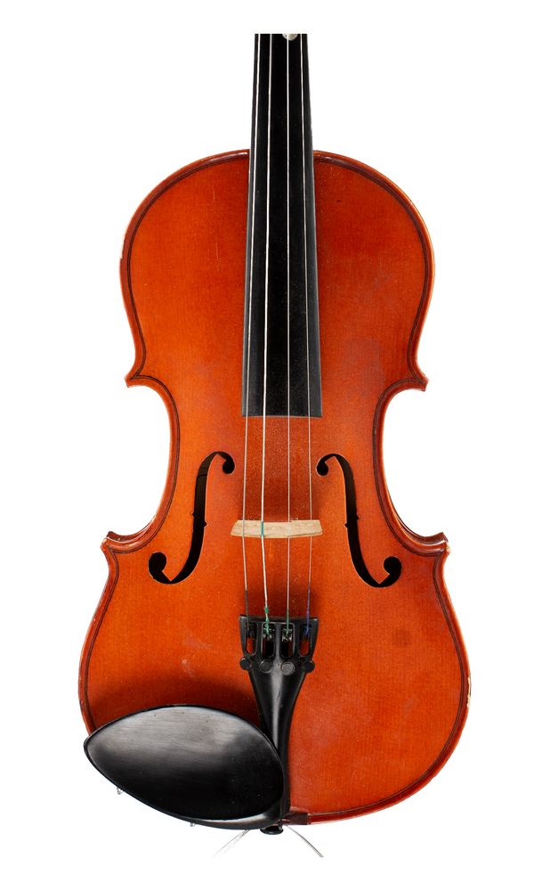 A three-quarter sized violin, labelled Palatino