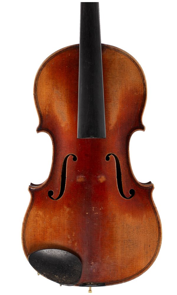 A violin, labelled Karl Höfner, Schönbach, Bohemia