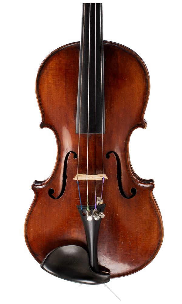 A violin, labelled Alexr Dunlop