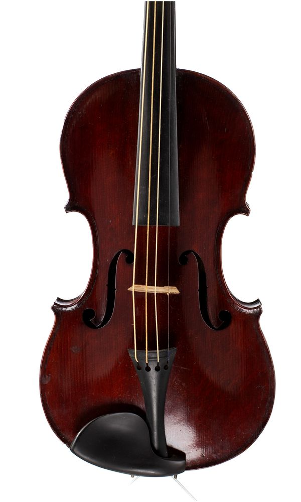 A violin, labelled Celebre Vosgien