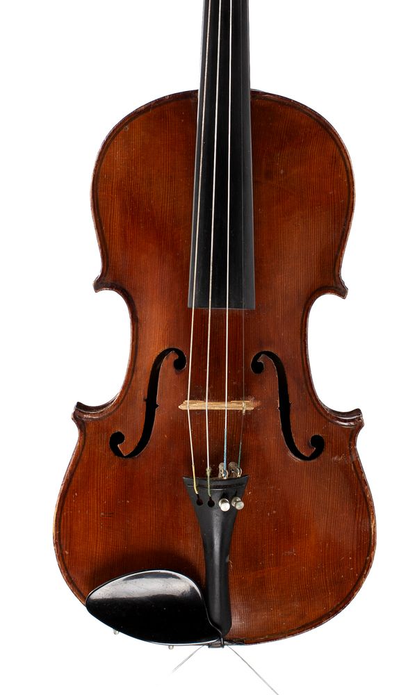 A violin, labelled The Maidstone