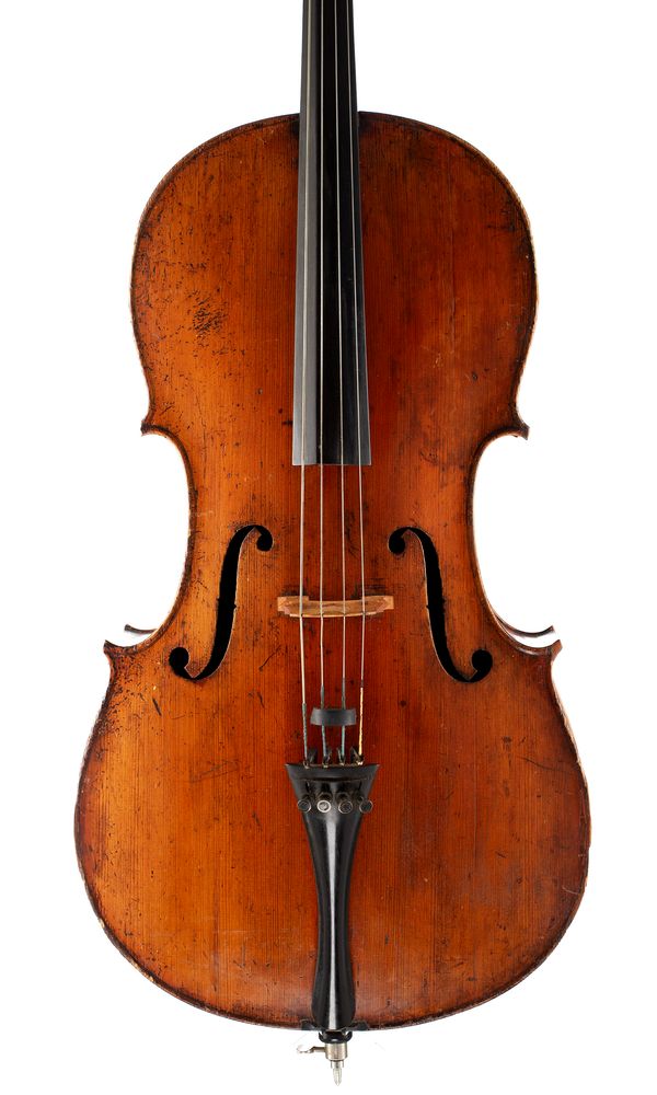 A cello, Saxory, 19th Century