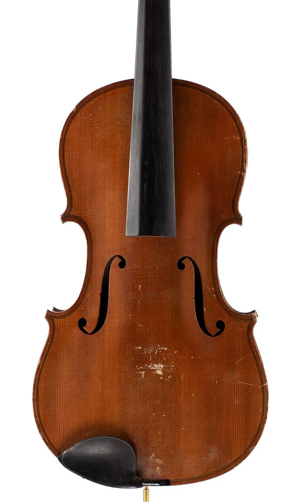 A viola, labelled Thomas Craig