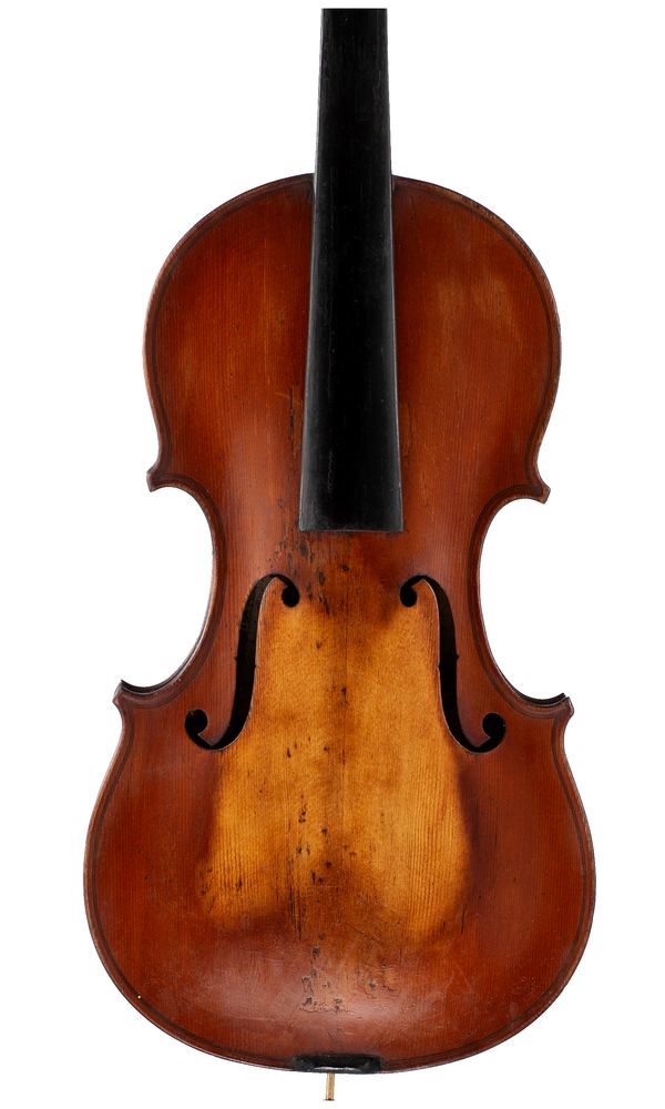 A violin, labelled Antonio Matini