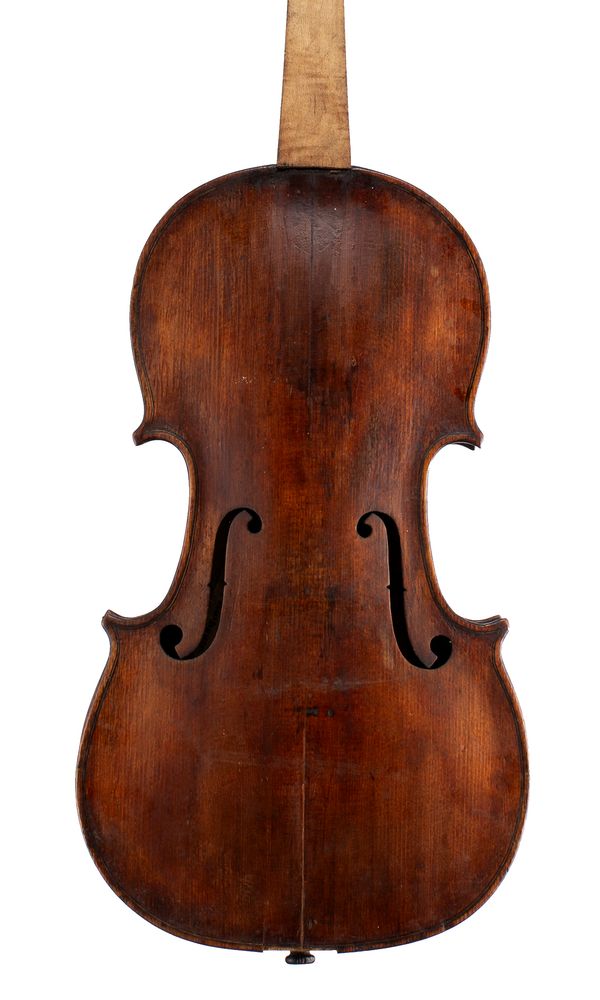A violin, labelled John Ferguson