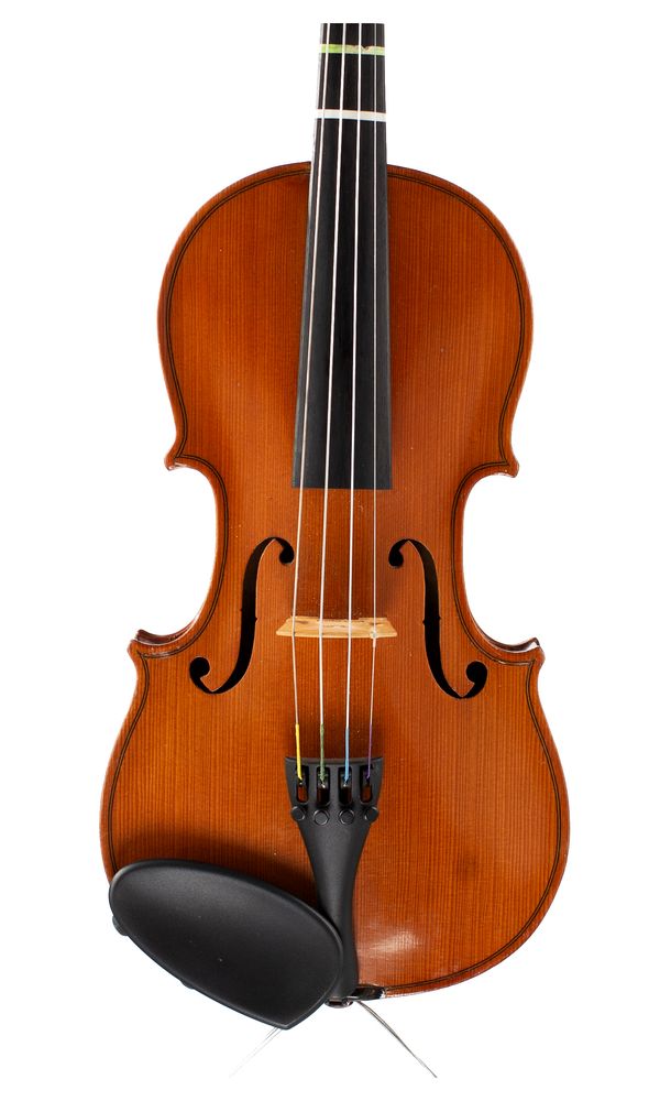 A seven-eighths sized violin, unlabelled