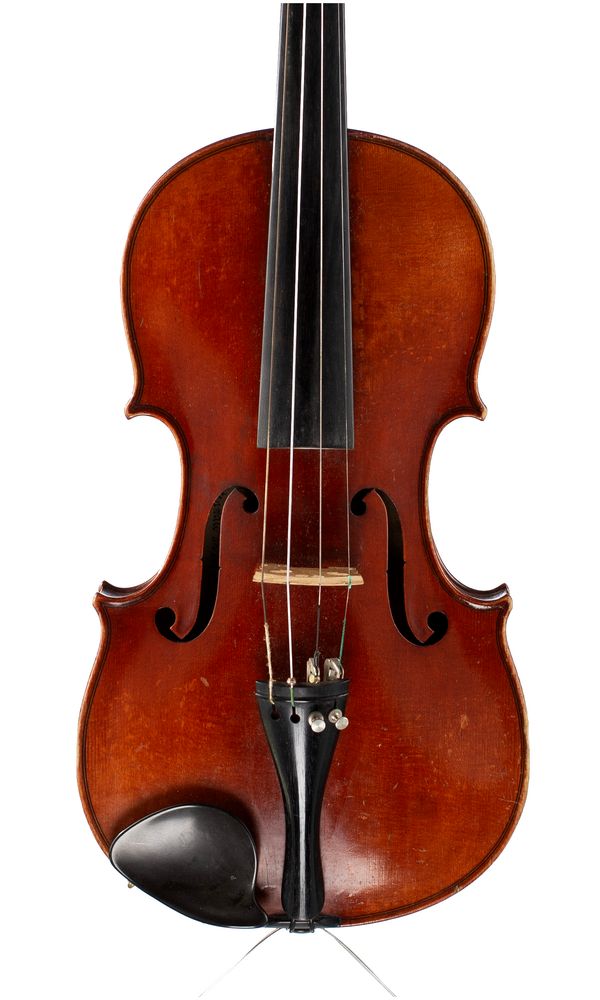 A violin, labelled Wilhem Nürnberger