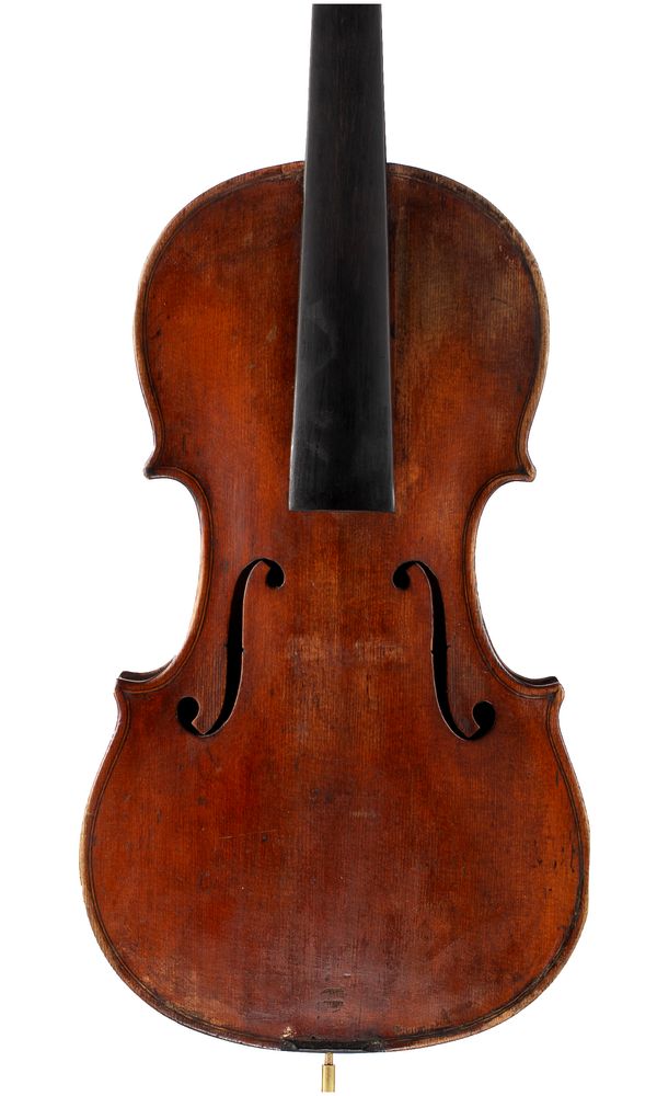 A violin, labelled George Panormo