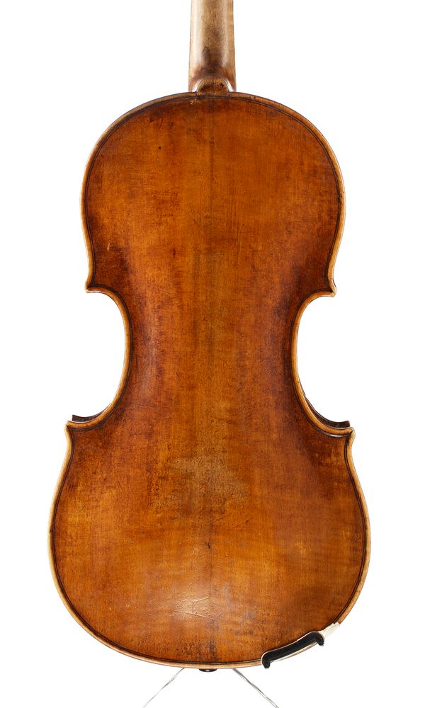 A violin, Mittenwald, 18th Century - back