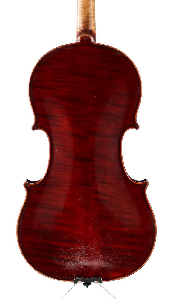 A violin, France, circa 1900 - back