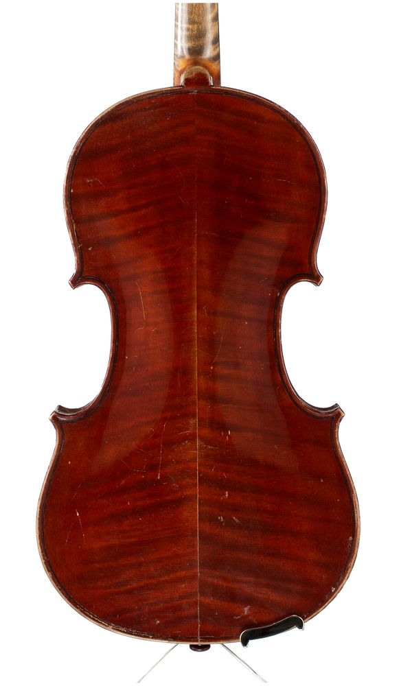 A violin, Workshop of Gustave Bazin, Mirecourt, circa 1890 - back