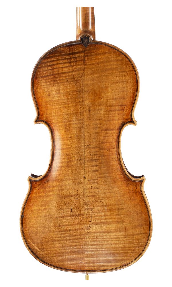 A violin, Low Countries, circa 1800 - back