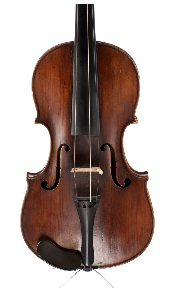A violin by Edward Pamphilon, circa 1690