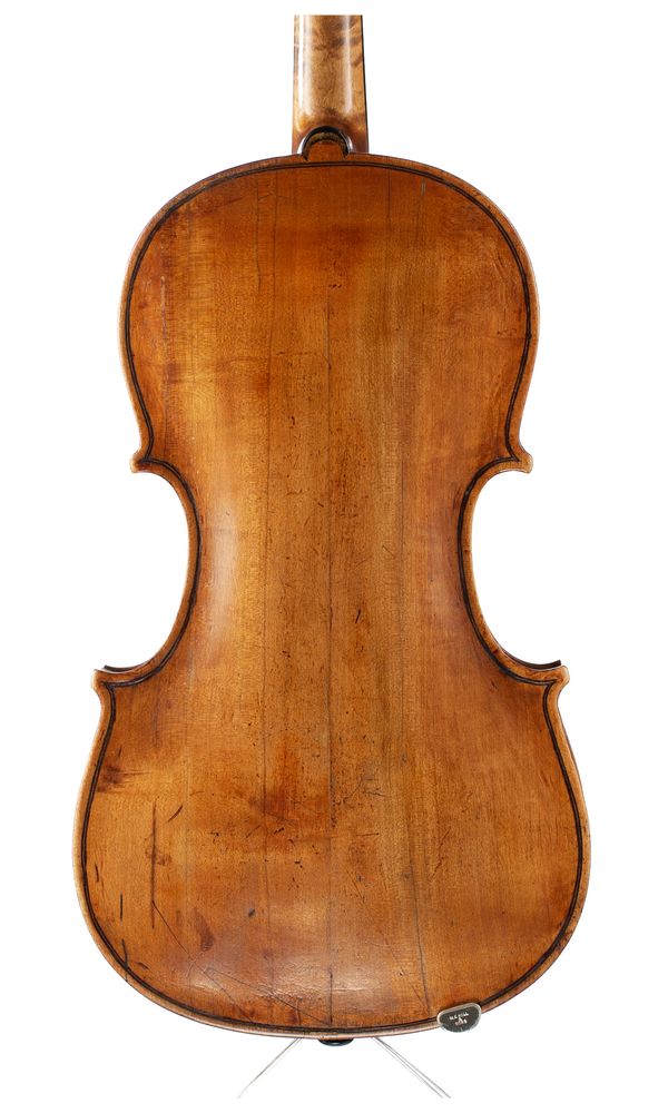A violin by Edward Pamphilon, circa 1690 - back