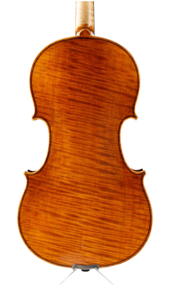 A violin by Stefan W. Nemes, London, 1984 - back