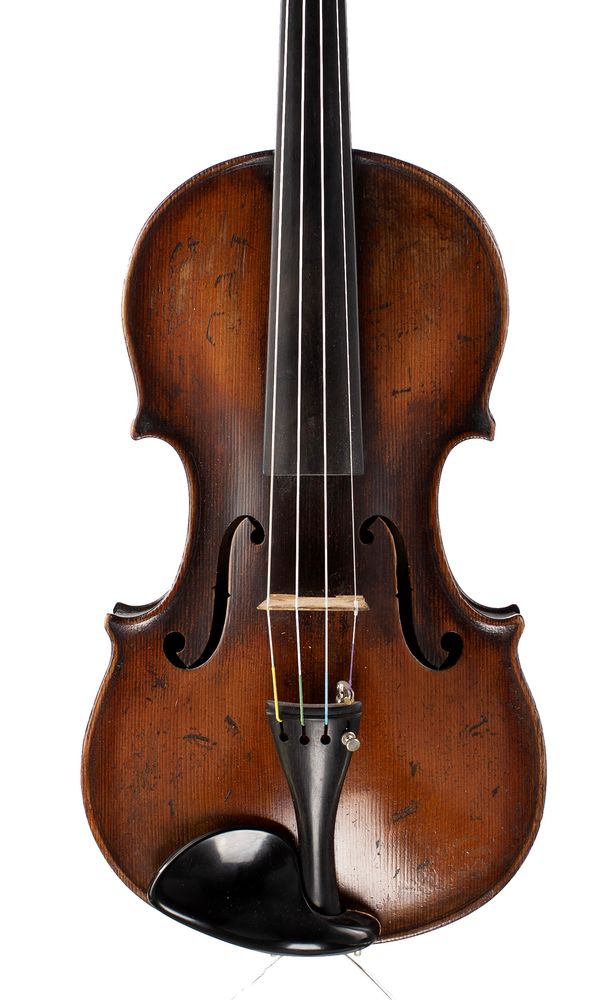 A violin, School of Caussin, Mirecourt, circa 1900