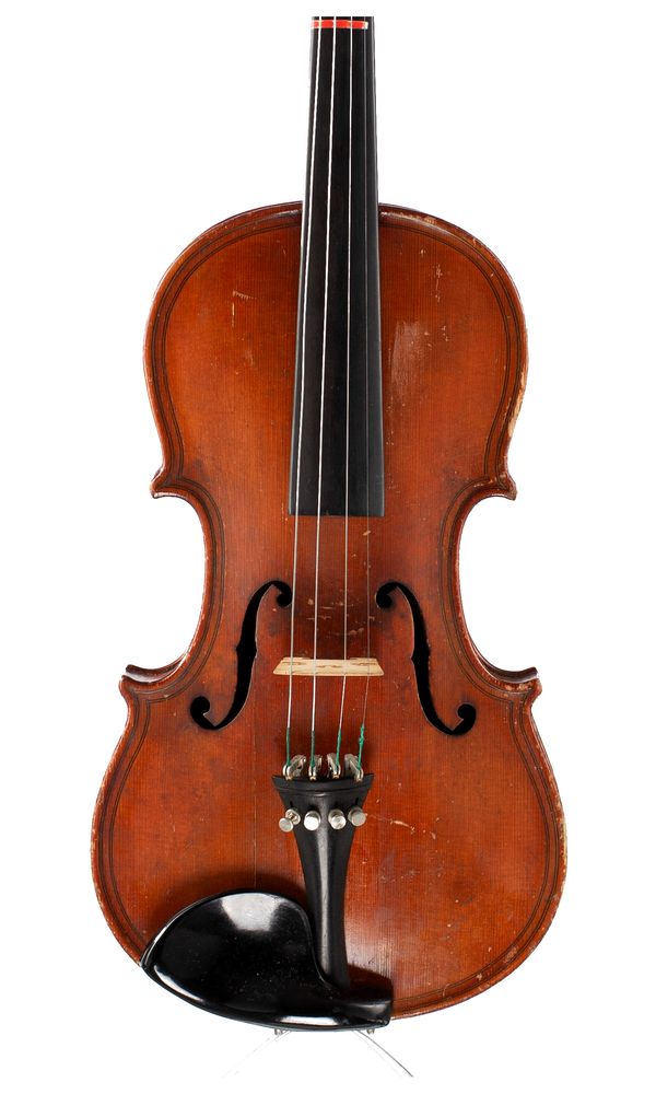 A small violin, unlabelled